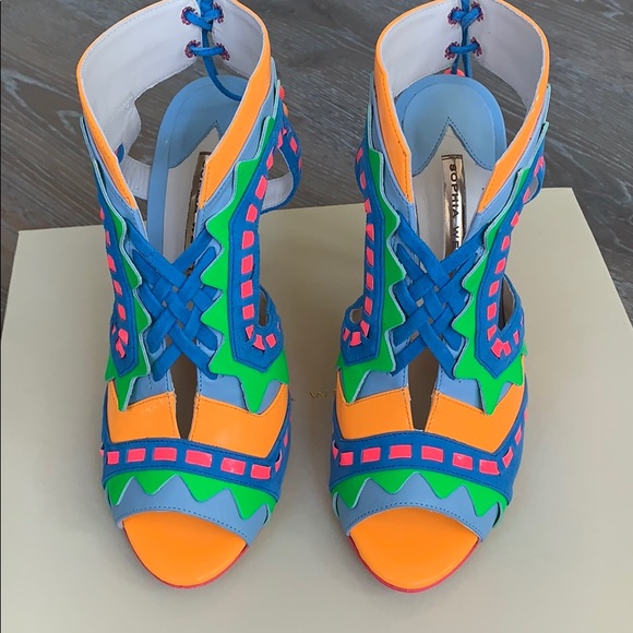 Sophia Webster multi-colored Sandals - brand NEW - Picture 2 of 5